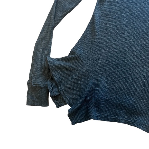 Anthropology T.la dark gray long sleeved flared hem t-shirt - Picture 6 of 6